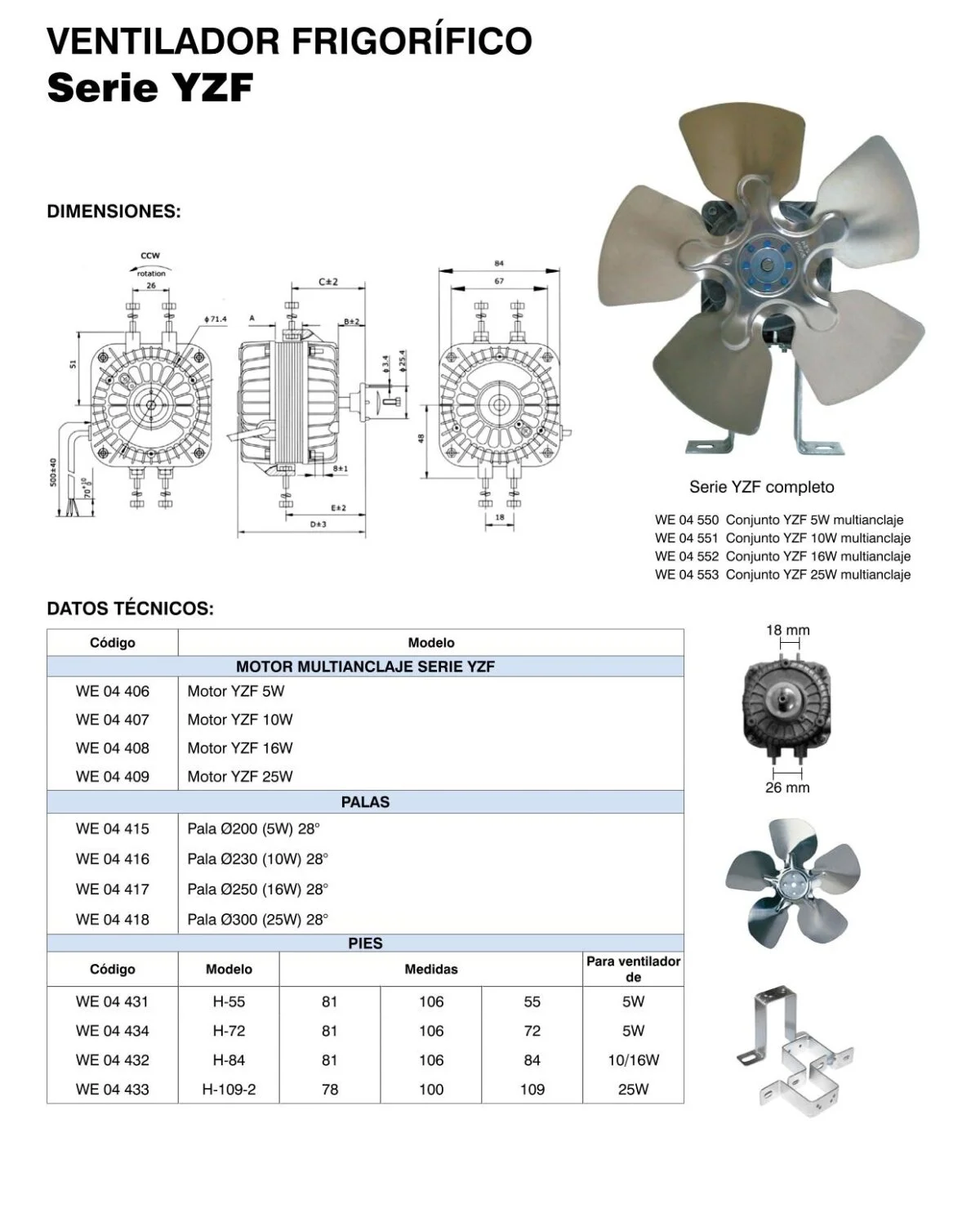 VENTILADORES MULTIANCLAJE MUNDOFAN